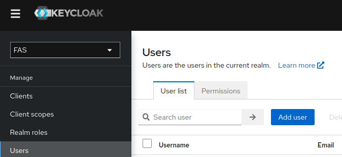 Keycloak.X Create User